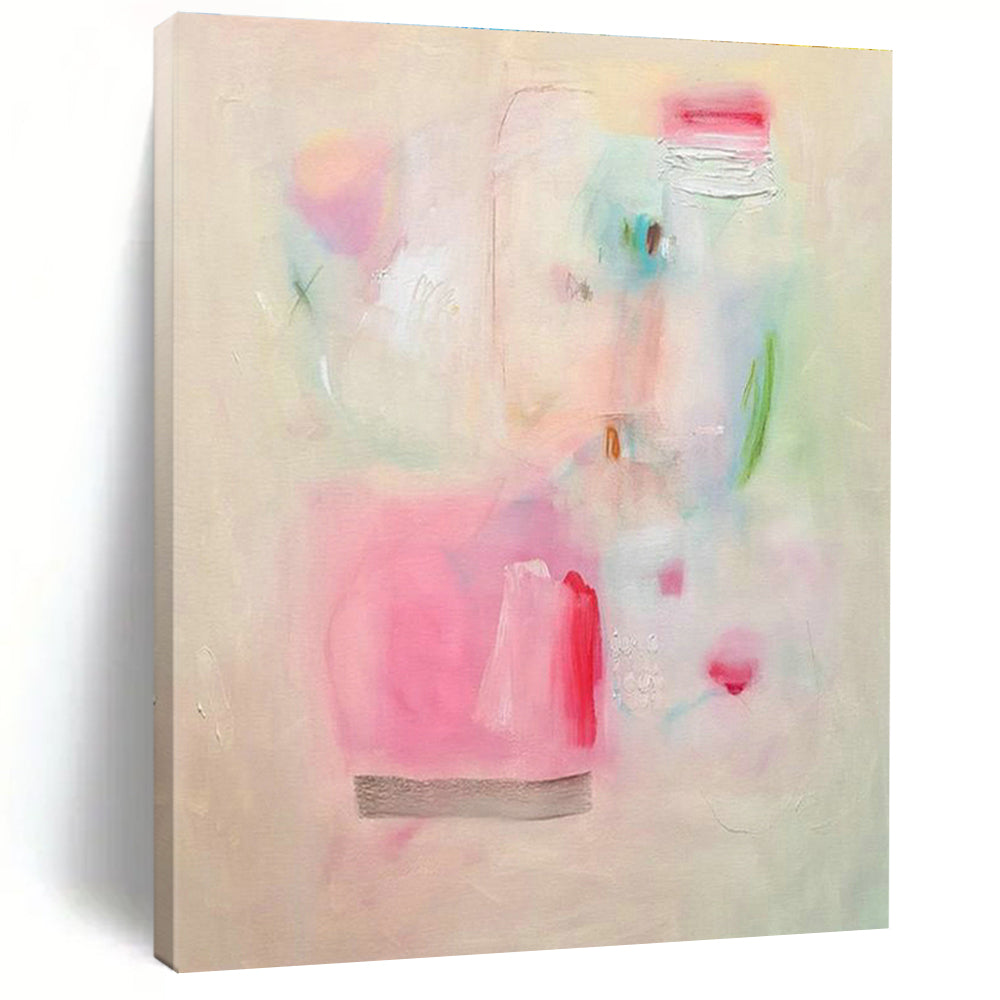 Large Custom Hand-Painted Abstract Artwork - Captivating Decoration for Event Halls  DLZ0148