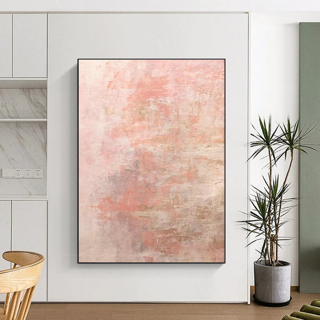 Extra Wide Custom Hand-Painted Abstract Canvas for Woodworking Studios  DLZ0015