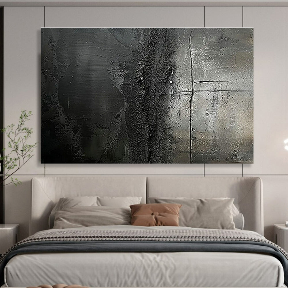 Custom-Made AI Research Lab Large Abstract Hand Painting DLZ2534