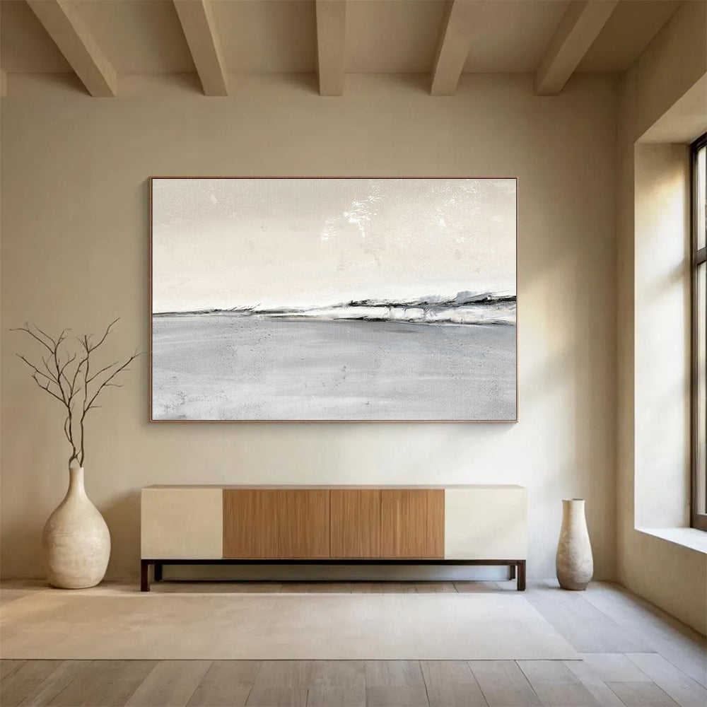 Tailored High-Altitude Wind Energy Storage Facility Giant Abstract Hand Painting DLZ2629