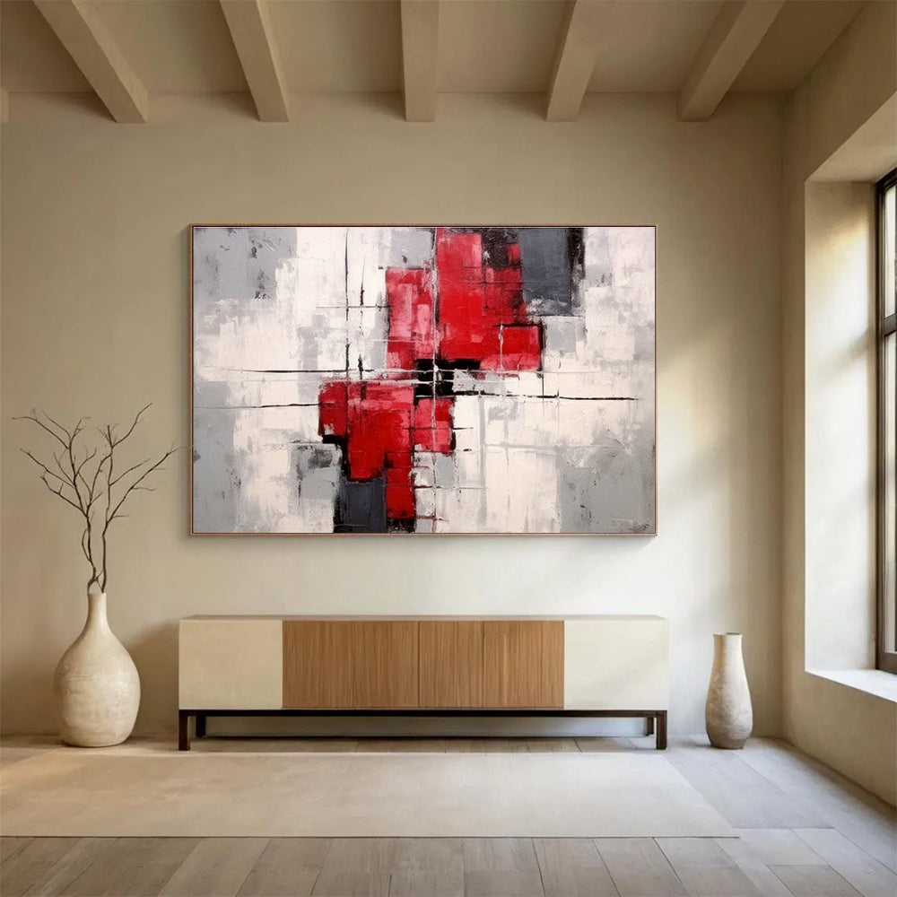 Bespoke Vertical Urban Vertical Aquaponics Teaching Lab Oversized Abstract Hand-Painted Mural DLZ2653