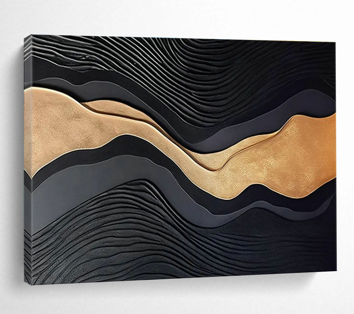 Bespoke Vertical Zoo Oversized Abstract Hand-Painted Art DLZ2533