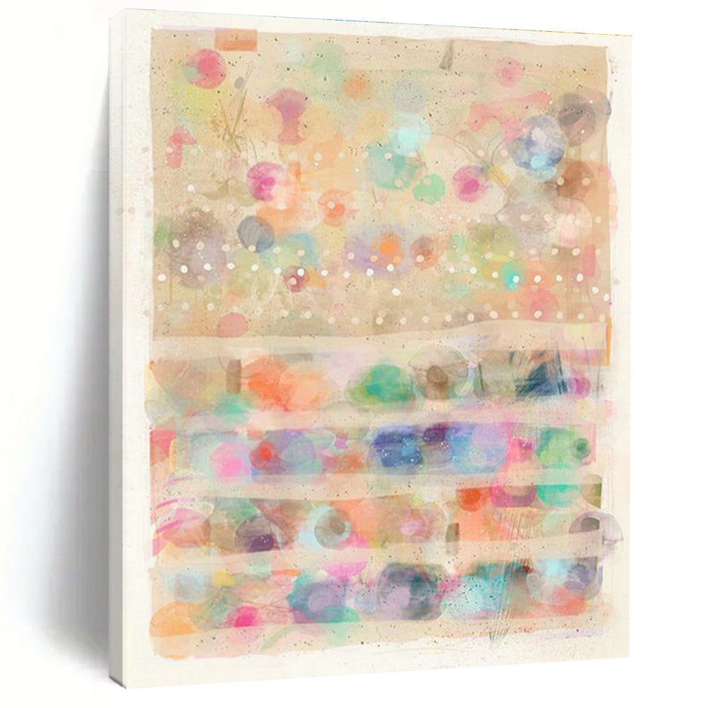 Extra Wide Custom Handmade Abstract Painting for Urban Mural Art Studios  DLZ0104