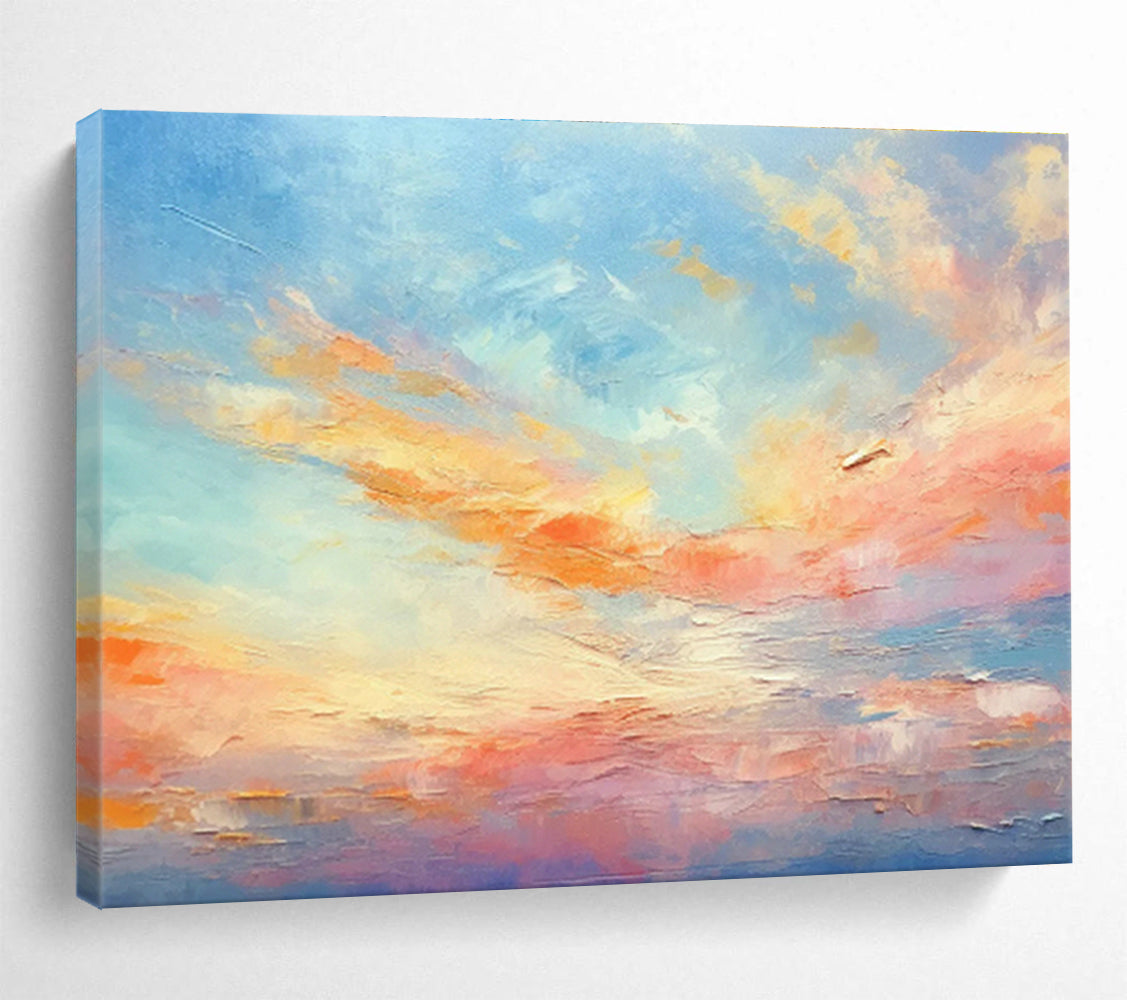Custom-Made Aquarium Large Abstract Hand Painting