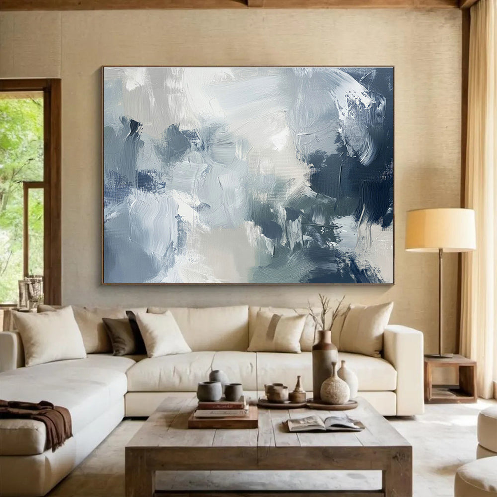 Tailored High-Altitude Stratospheric Research Balloon Giant Abstract Hand Painting DLZ2621