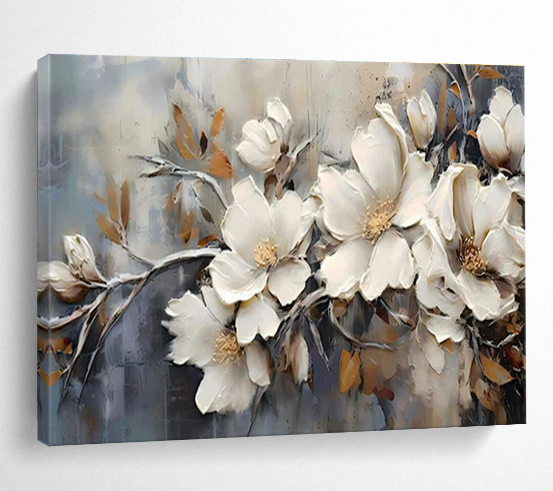Custom Giant Abstract Hand Painting for Subterranean Aquifer Water Quality Testing Center DLZ3091