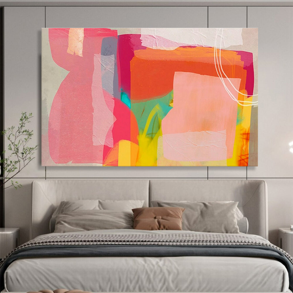 Bespoke Underwater Renewable Energy Farm Oversized Abstract Hand-Painted Mural DLZ2585