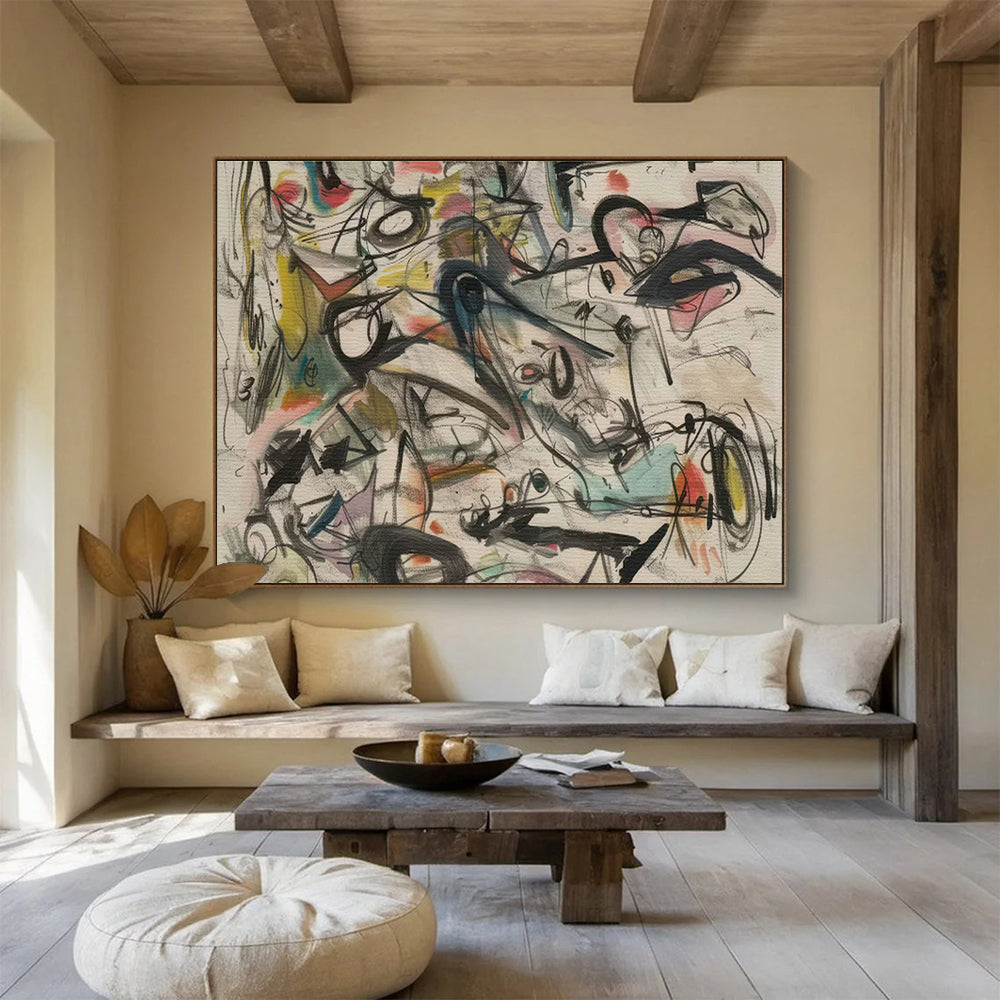 Customizable Gene Editing Lab Abstract Hand Painting DLZ2528