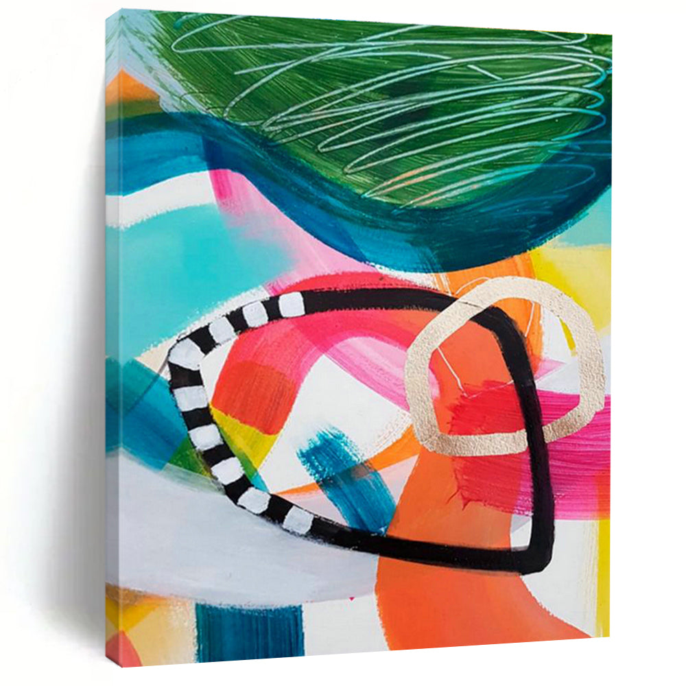 Extra Large Custom Handmade Abstract Wall Art for Sustainable Furniture Showrooms  DLZ0100