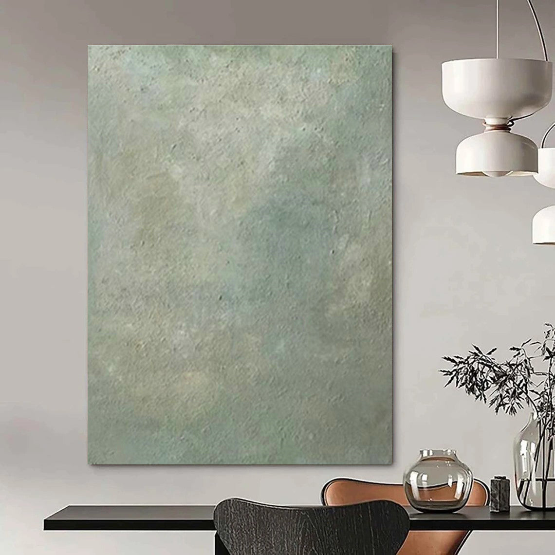 Enormous Custom Hand-Painted Abstract Painting - Mystical Allure for Crystal Healing Centers  DLZ0234