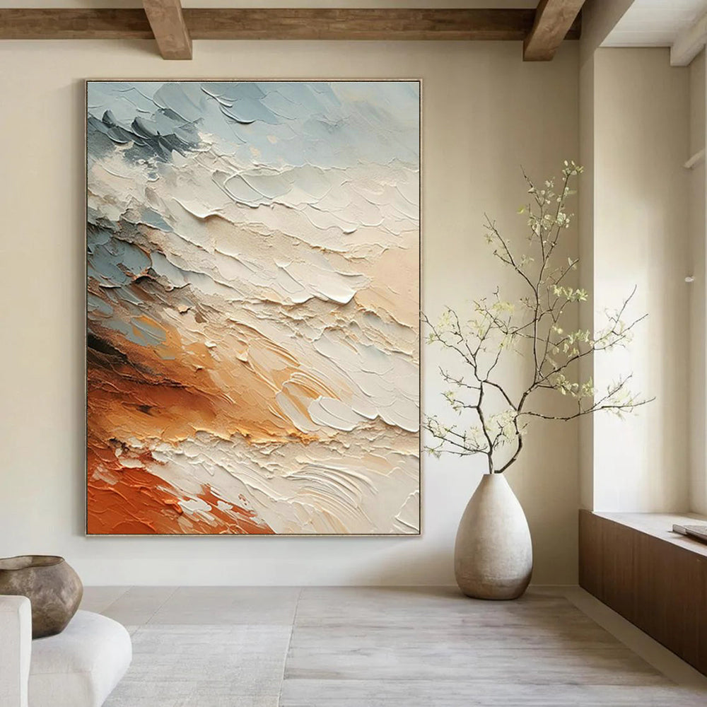 Huge Customizable Handmade Abstract Wall Art for Urban Beekeeping Supply Stores  DLZ0116
