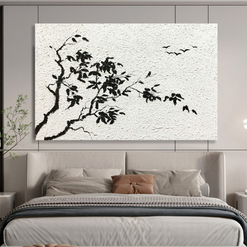 Custom-Made Giant Abstract Hand Painting for Waste - to - Energy Incineration Plant Control Center DLZ2835
