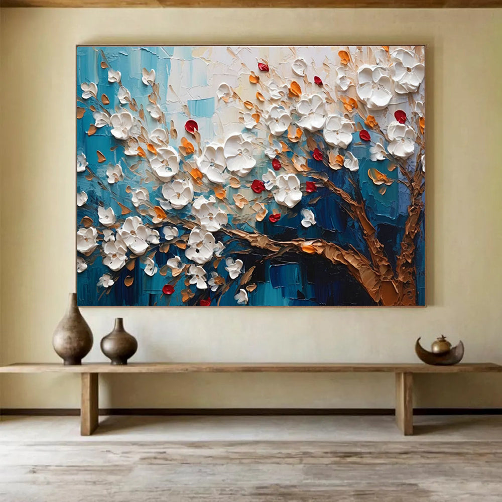 Oversized Custom Hand-Painted Abstract Artwork for Children’s Playrooms DLZ3272