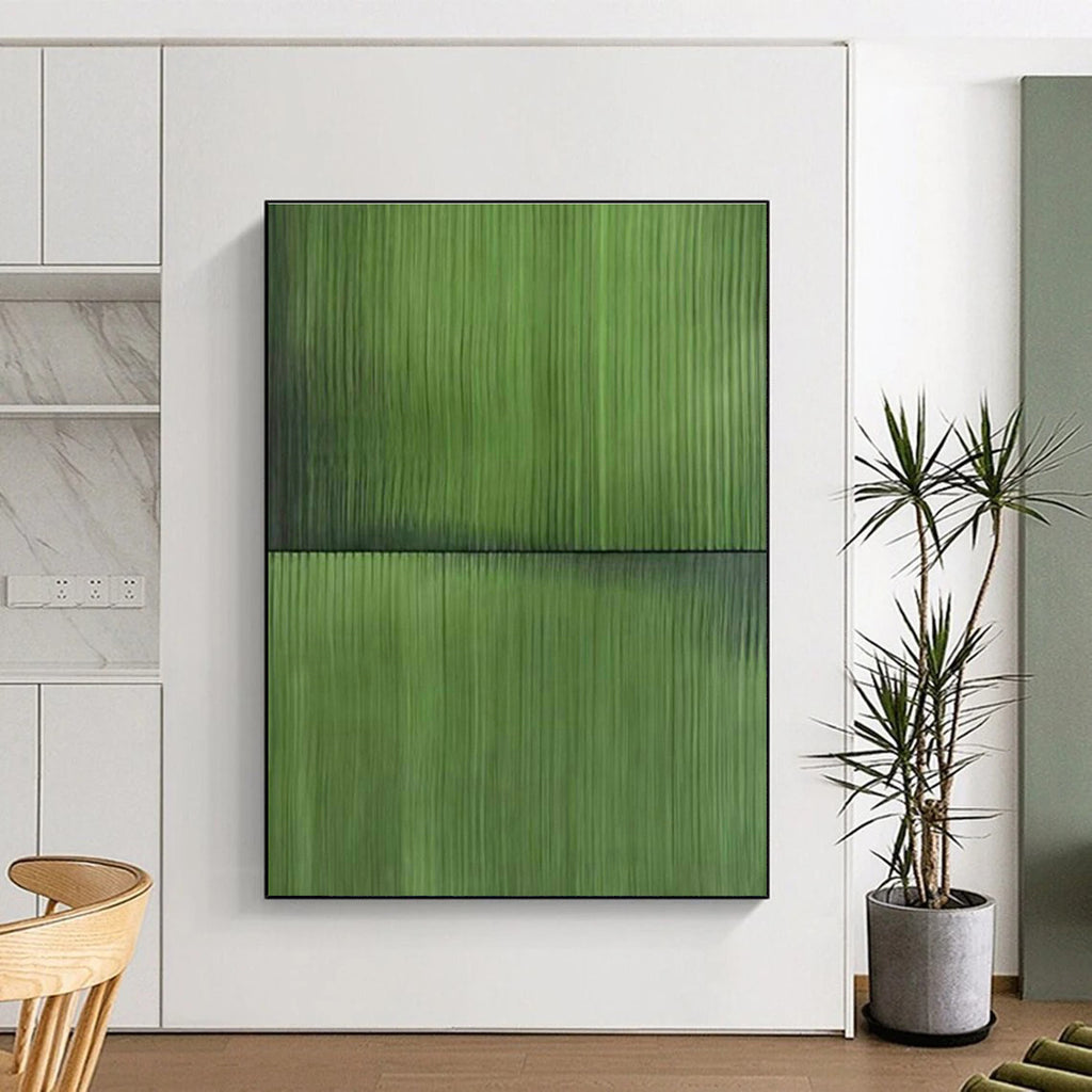 Mammoth Custom Hand-Painted Abstract Canvas - Oceanic Enigma for Deep-Sea Research Stations  DLZ0298