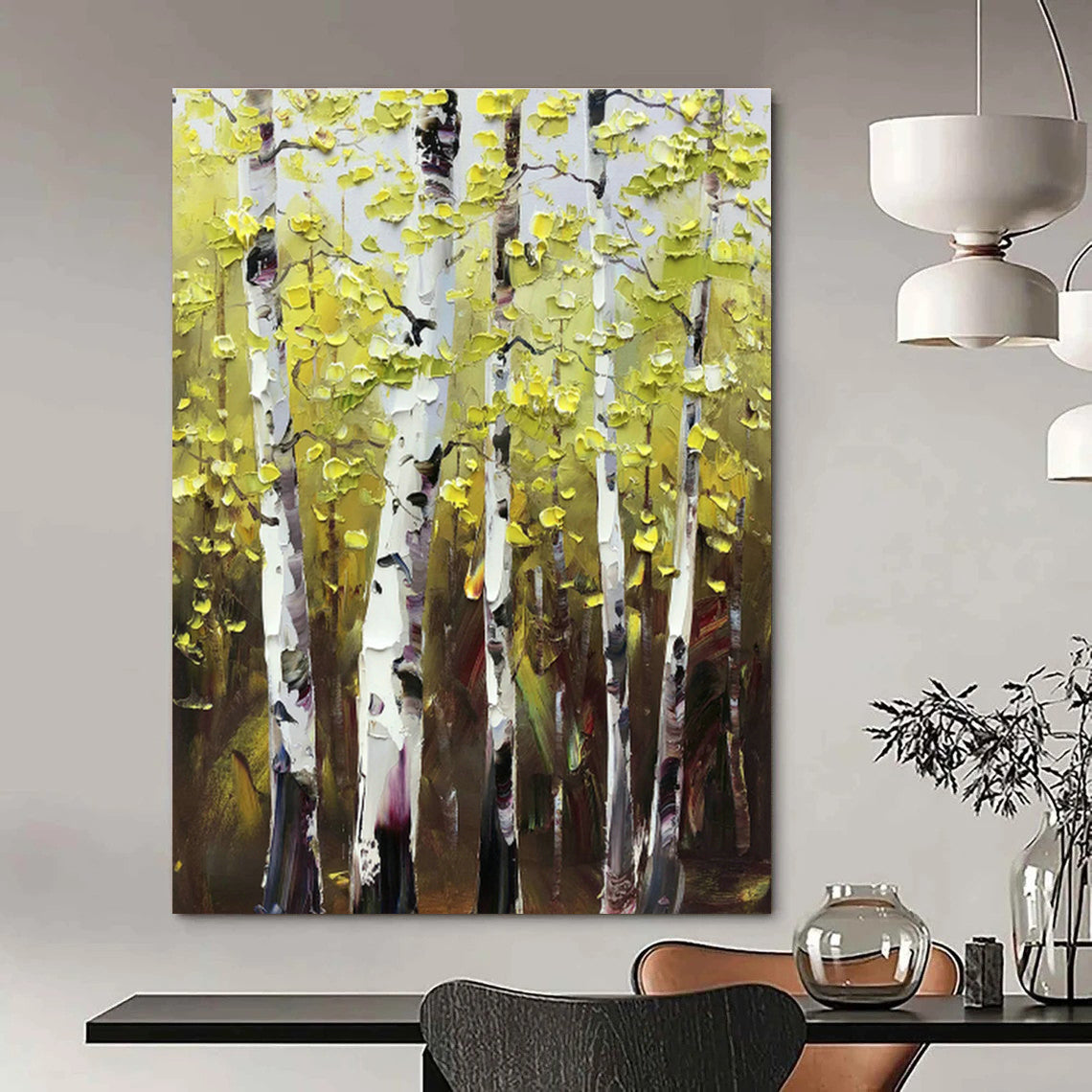 Extra-Large Handcrafted Abstract Painting for Office & Hallway DLZ1289