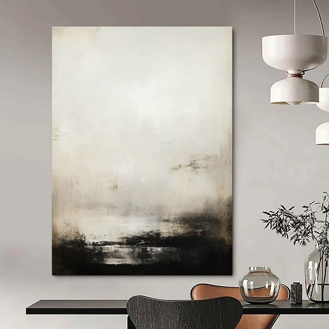 Tremendous Proportion Custom-Made Hand Painted Abstract Wall Decor for Bedroom & Living Room DLZ2198