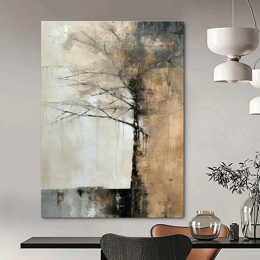 Mega - Scale Custom Abstract Art for Living Room Grandeur DLZ0418