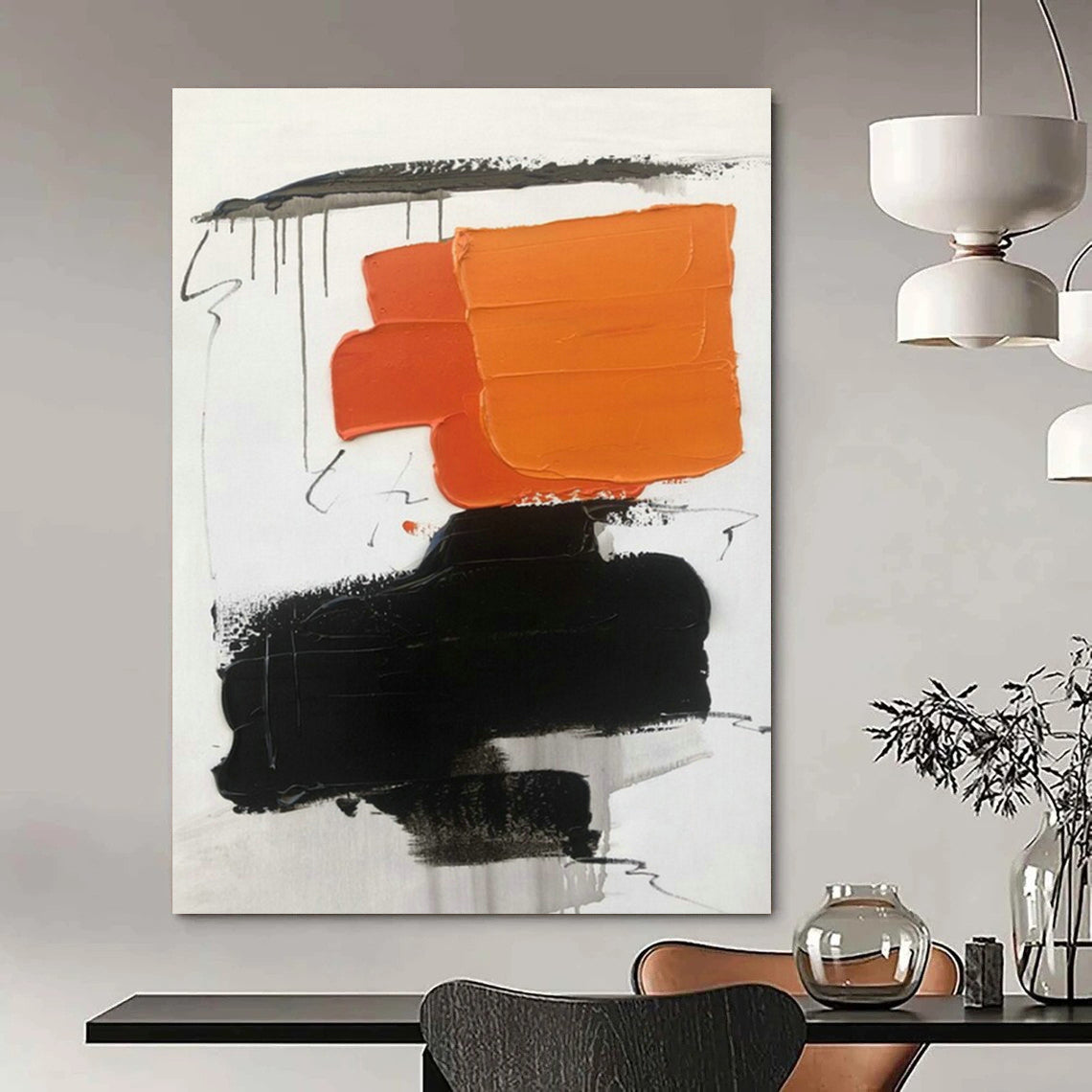 Hand-Crafted Abstract Decor for Cottage Entryway & Bedroom DLZ1671