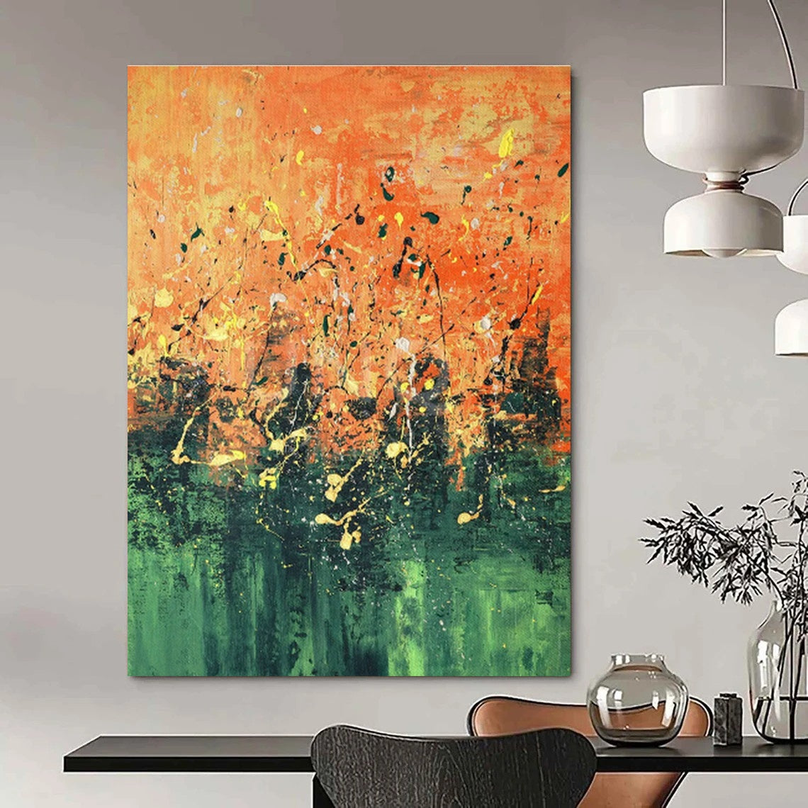 Mammoth - Depth Custom Abstract Canvases for Bedroom Relaxation DLZ0445
