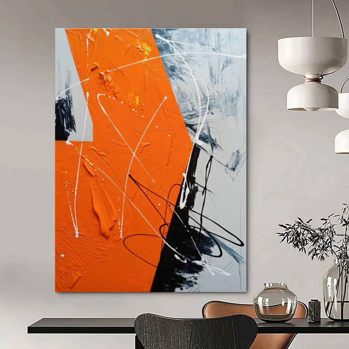 Mega - Sprawling - Max, 4D - Effect Custom Abstract Canvases for Bedroom Adventure DLZ0504
