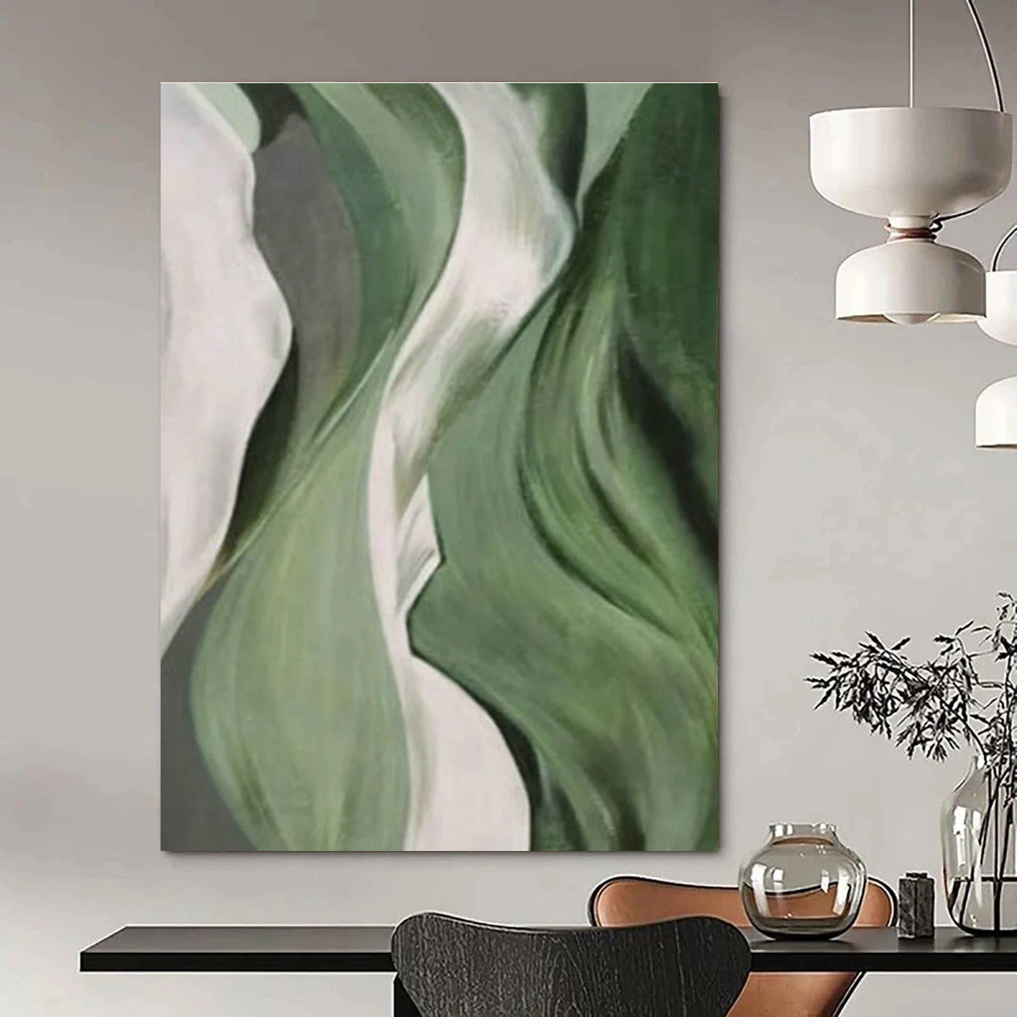 Monumental Custom Abstract Canvas for Bedroom & Office DLZ1061