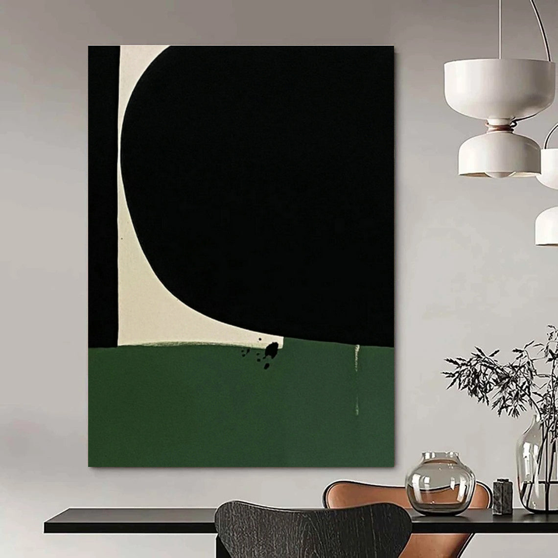 Vastly Oversized Handmade Abstract Canvas for Living Room & Cottage Bedroom DLZ1221