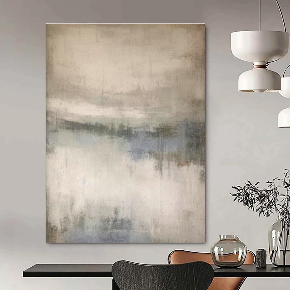 Large Abstract Wall Gem for Living Room & Entryway Foyer DLZ2367