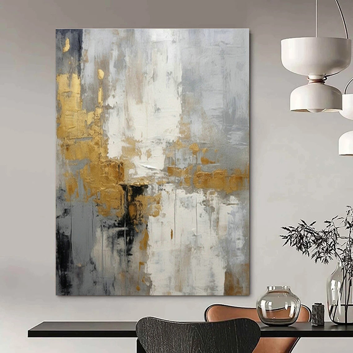 Vastly Oversized Custom Abstract Artwork for Bedroom & Office DLZ1069