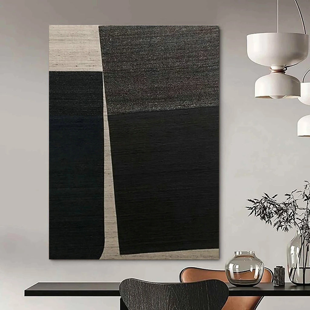 Large Hand - Painted Abstract Artwork for Living Room & Hallway DLZ1121