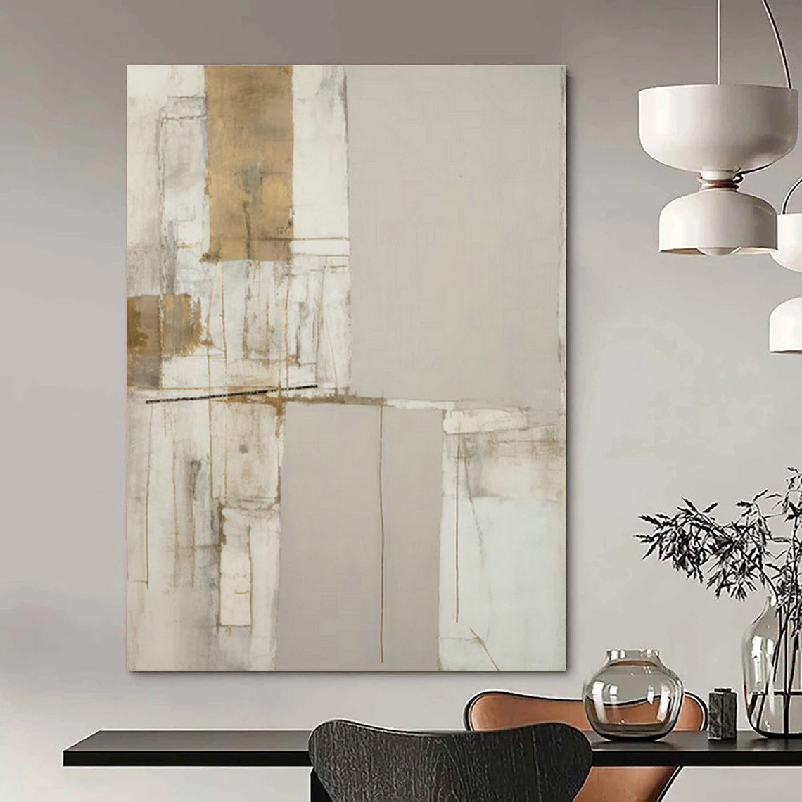 Large Custom Abstract Canvas for Living Room & Office DLZ1325