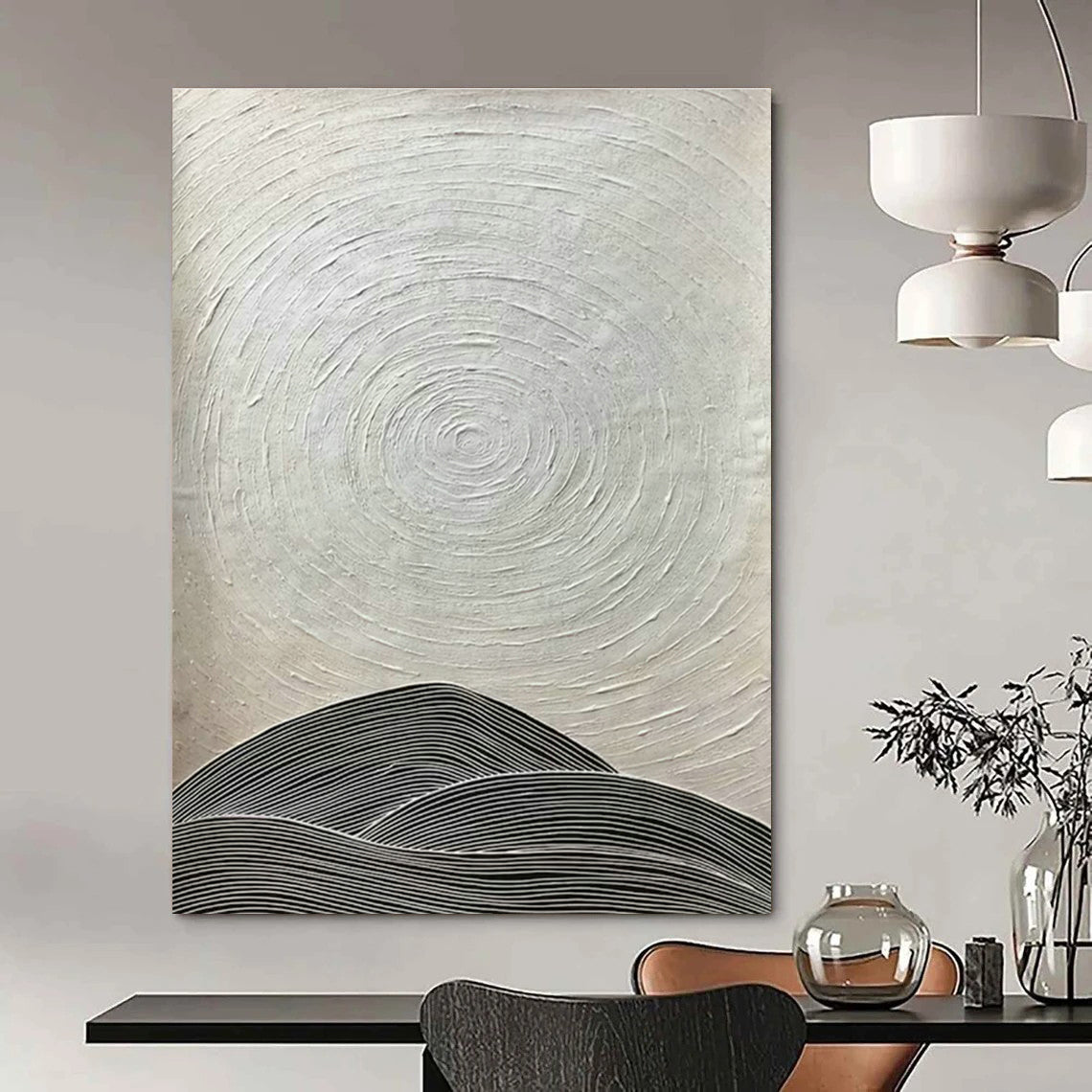 Ultra - Vast, Gesture - Controlled Custom Abstract Paintings for Living Room Innovation DLZ0491