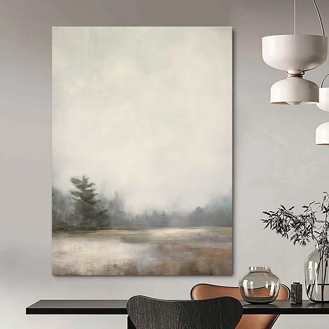 Extra - Vast Custom Abstract Paintings for Office Training Room Flip Charts & Bedroom Dressing Room Mirrors DLZ0721