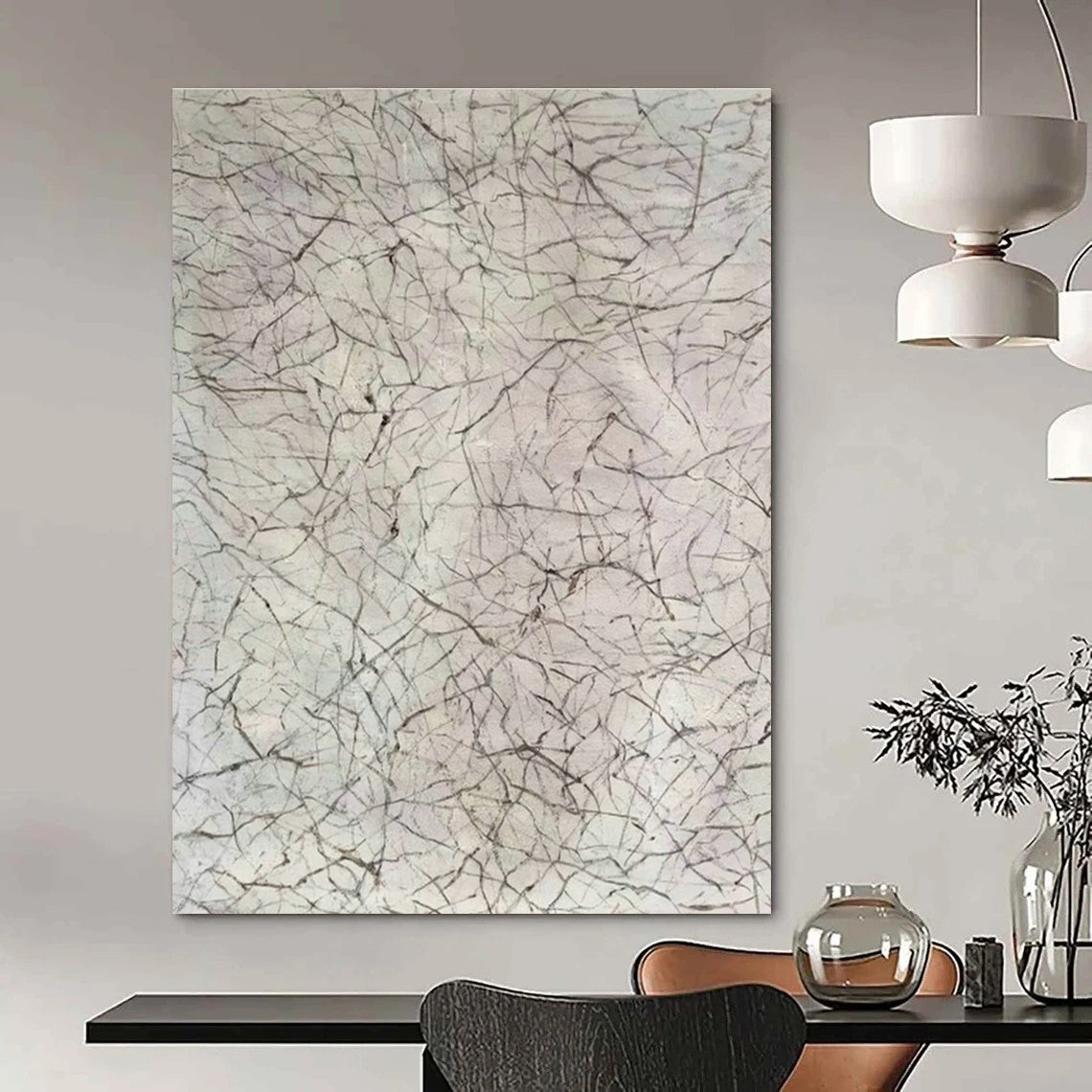 Ultra - Grand, Projection - Mapped Custom Abstract Art for Living Room Entertainment DLZ0484