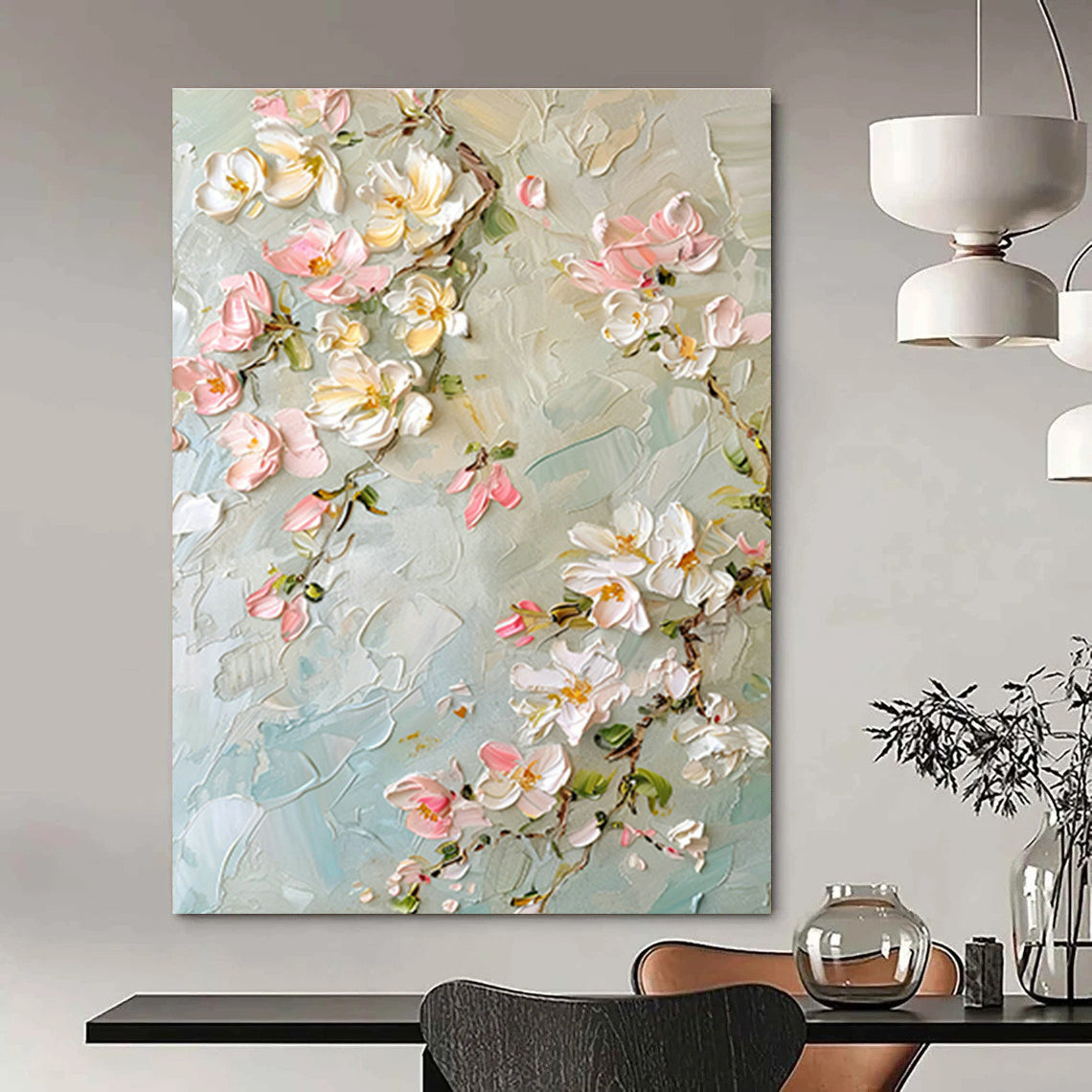 Tremendous Custom Abstract Paintings for Bedroom Balcony Railings & Office Rooftop Gardens DLZ0730