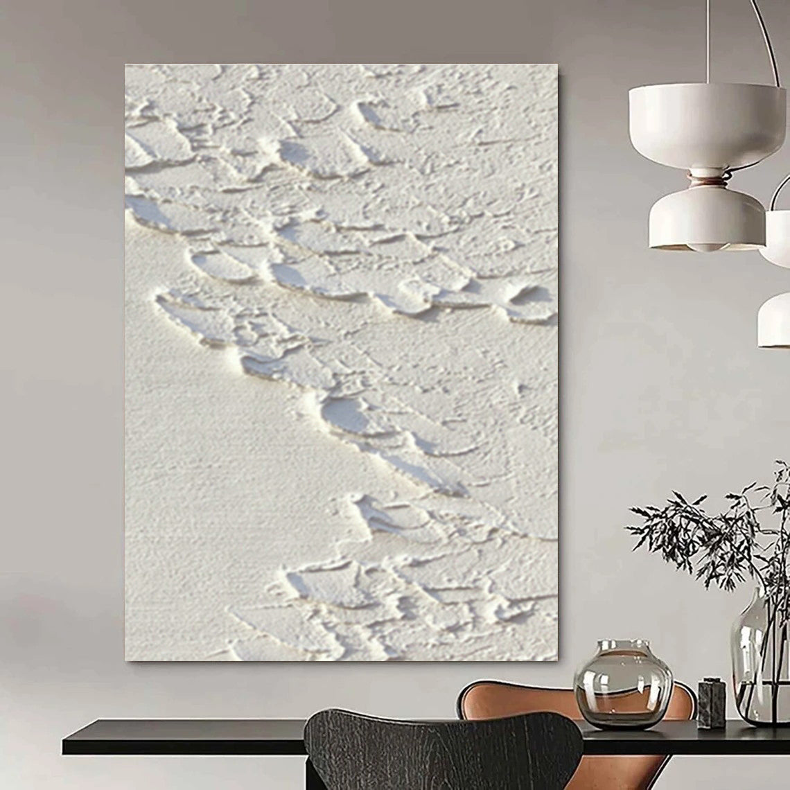Large - Scale Hand - Painted Abstracts for Hallway Vaulted Ceilings & Cottage Outdoor Kitchens DLZ0834