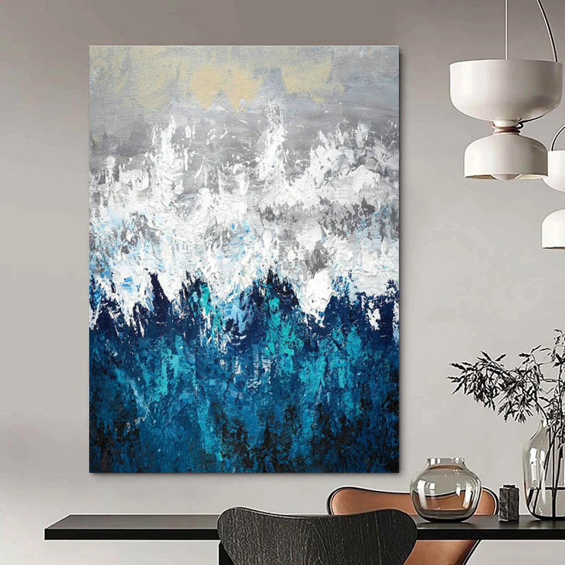 Gargantuan - Depth Custom Abstracts for Entryway Grandeur DLZ0443