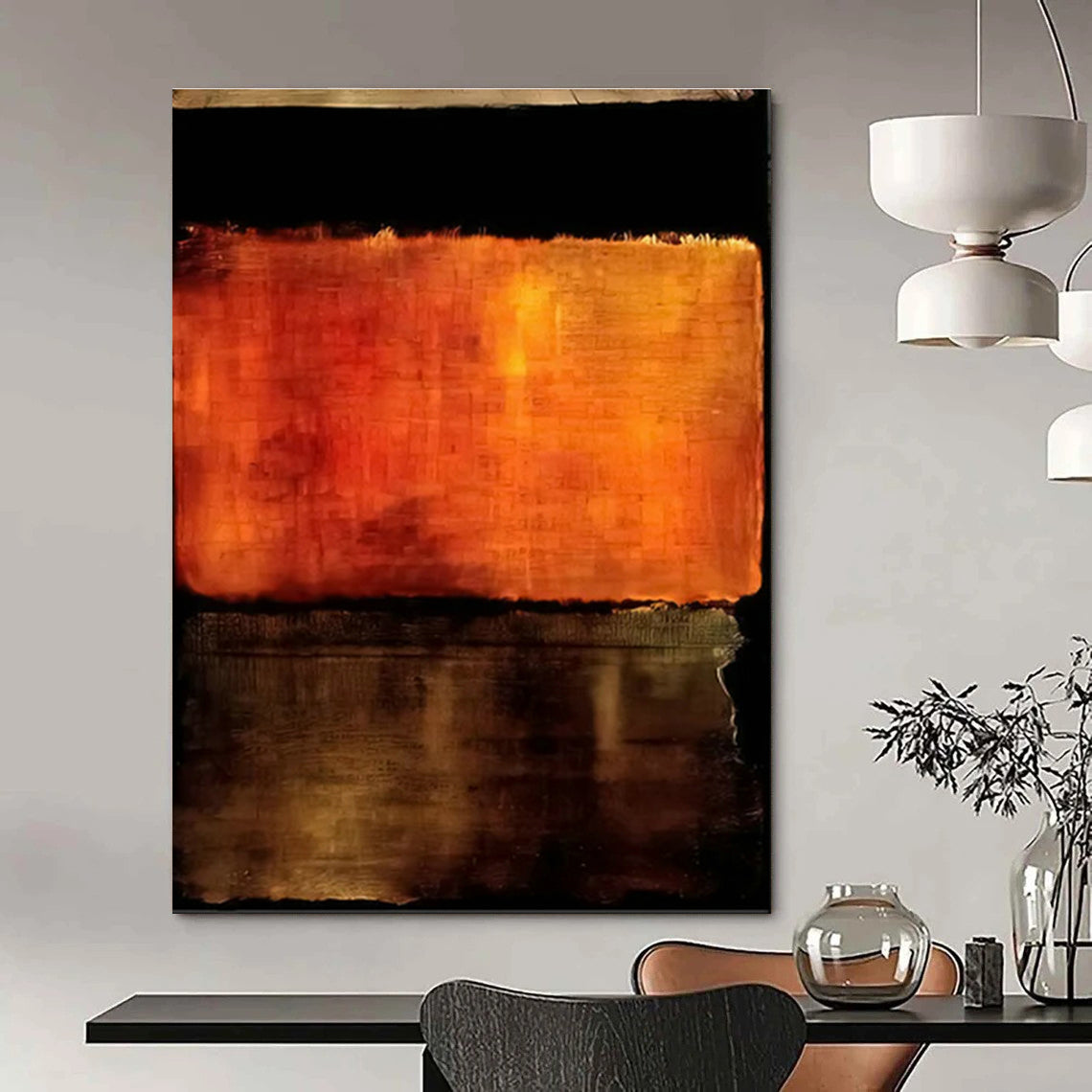 Oversized Handmade Abstract Artwork for Hallway & Living Room DLZ2312