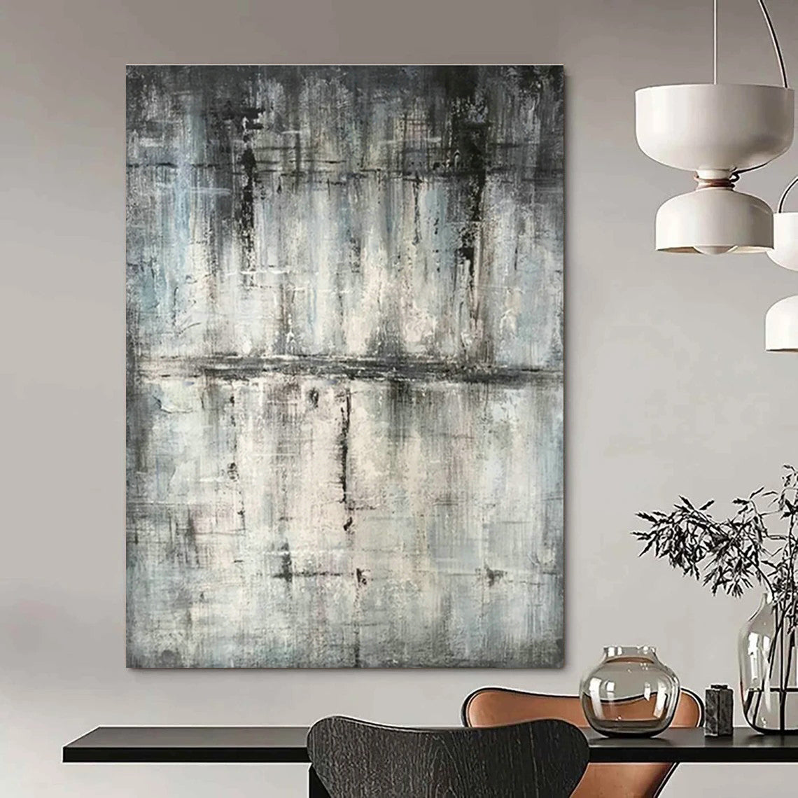Titanic, Temperature - Sensitive Custom Hand - Painted Abstracts for Dining Room Adaptability DLZ0474