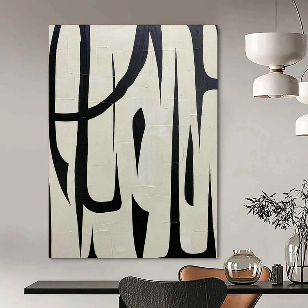 Big, Made - to - Order Handmade Abstract Canvas for Office & Hallway DLZ2038