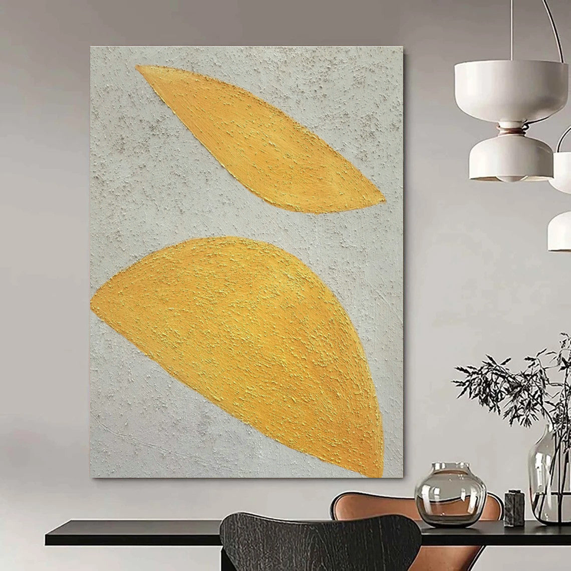 Giant Custom Abstract Painting for Bedroom & Office DLZ1081