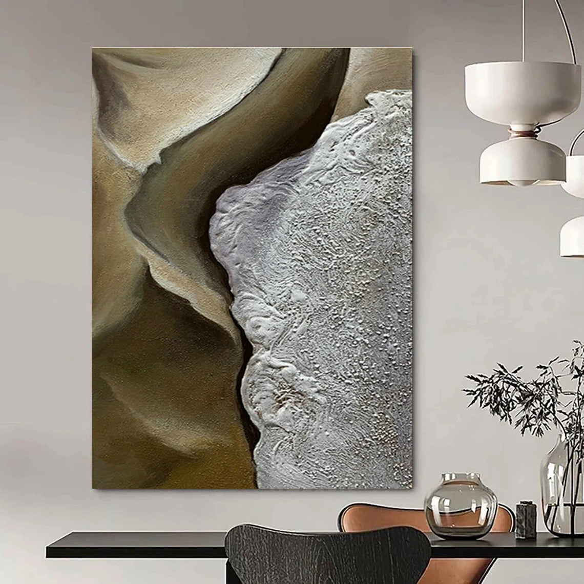 Custom Oversized Abstract Artwork for Office & Hallway DLZ0994