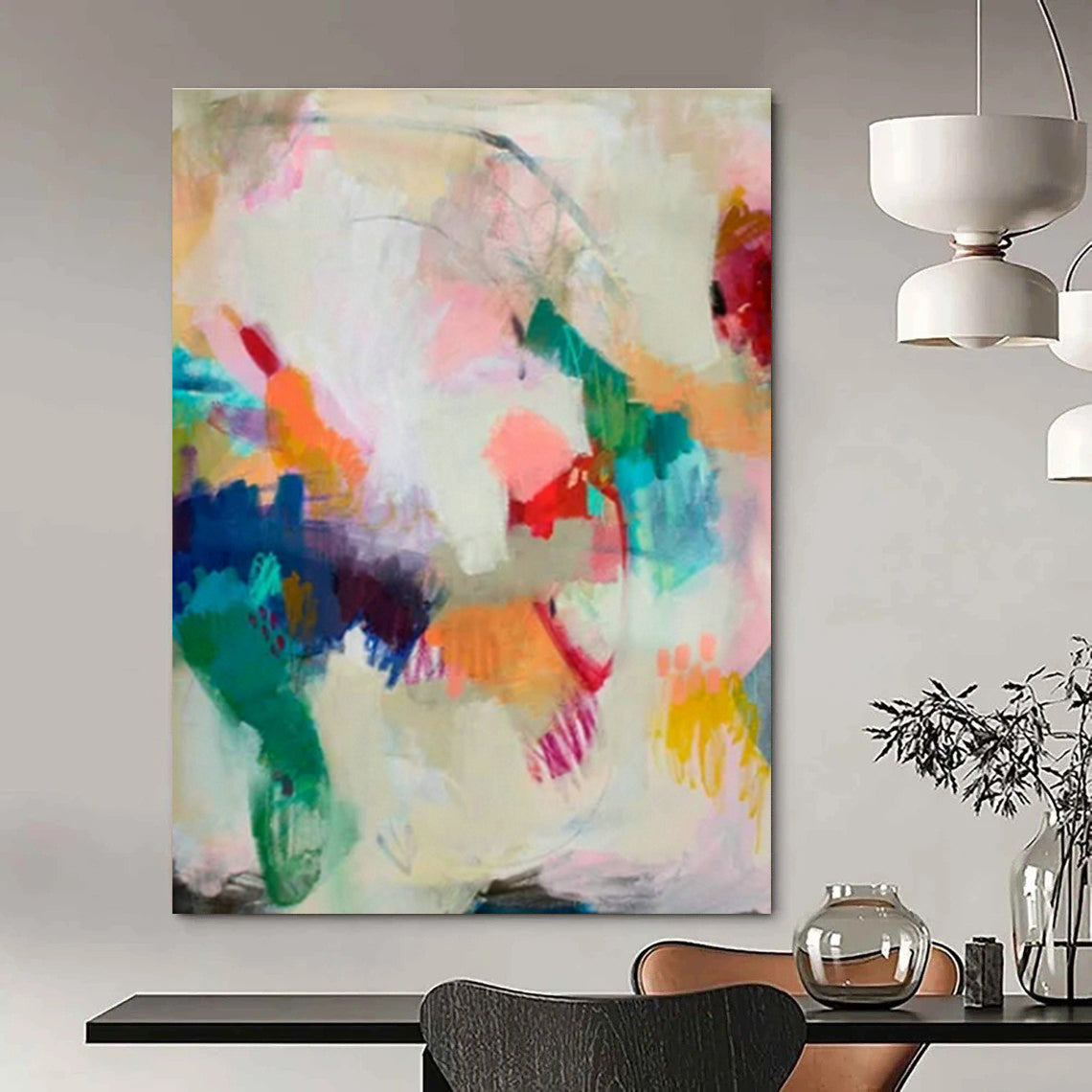 Handmade Abstract Wall Decor for Bedroom and Office DLZ1438
