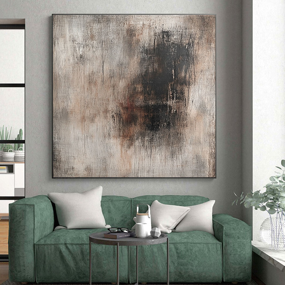 Earth - Toned Abstract with Dark Accents GER282