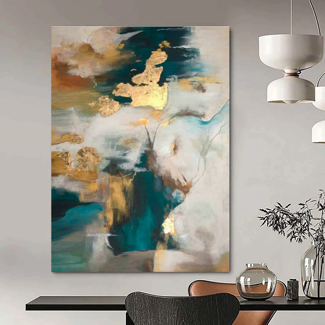 Extra-large Custom Handmade Abstract Wall Decor for Cottage Bedroom Dressing Table Wall and Dining Room Wine Cellar Wall DLZ1899