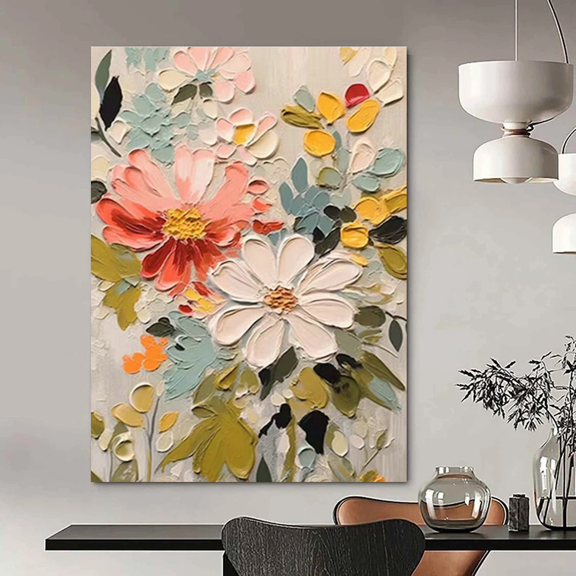 Hand-Crafted Abstract Decor for Bedroom and Living Room DLZ1541