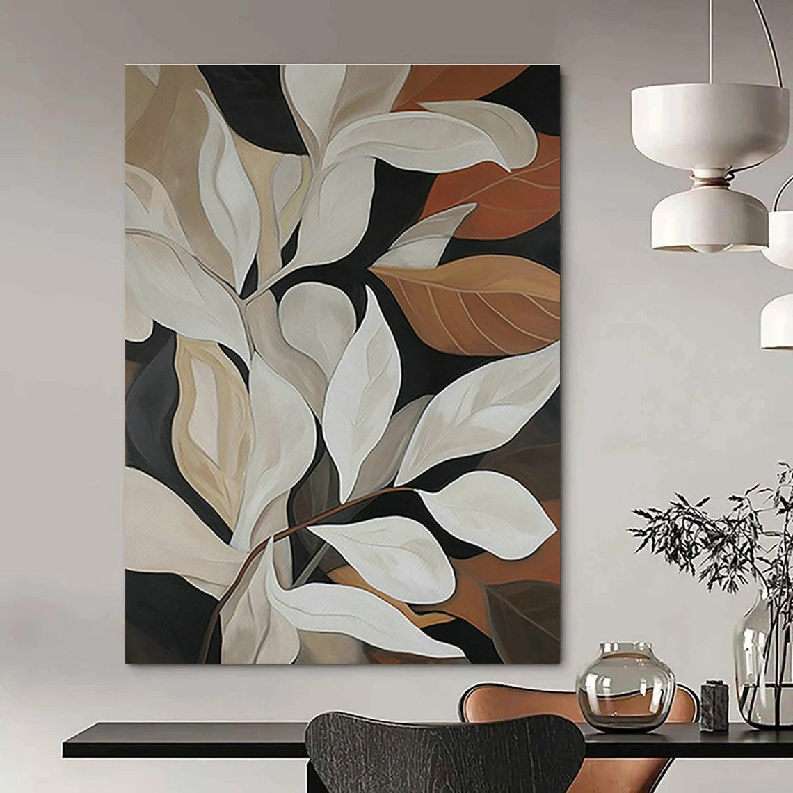 Oversized Custom Abstract Painting for Bedroom & Hallway DLZ1132