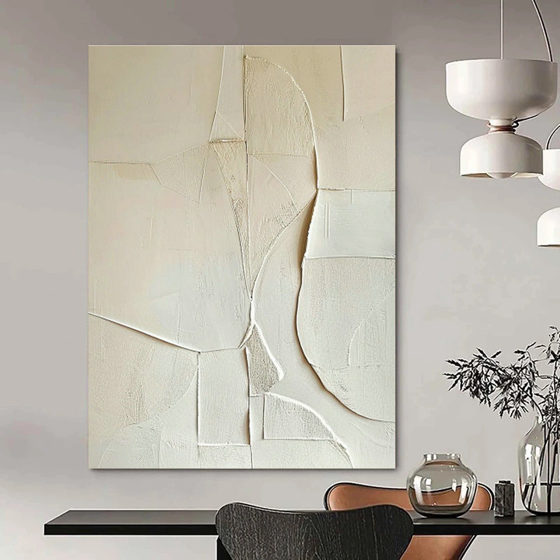 Hand - Painted Large Abstract Marvel for Bedroom & Entryway DLZ1321