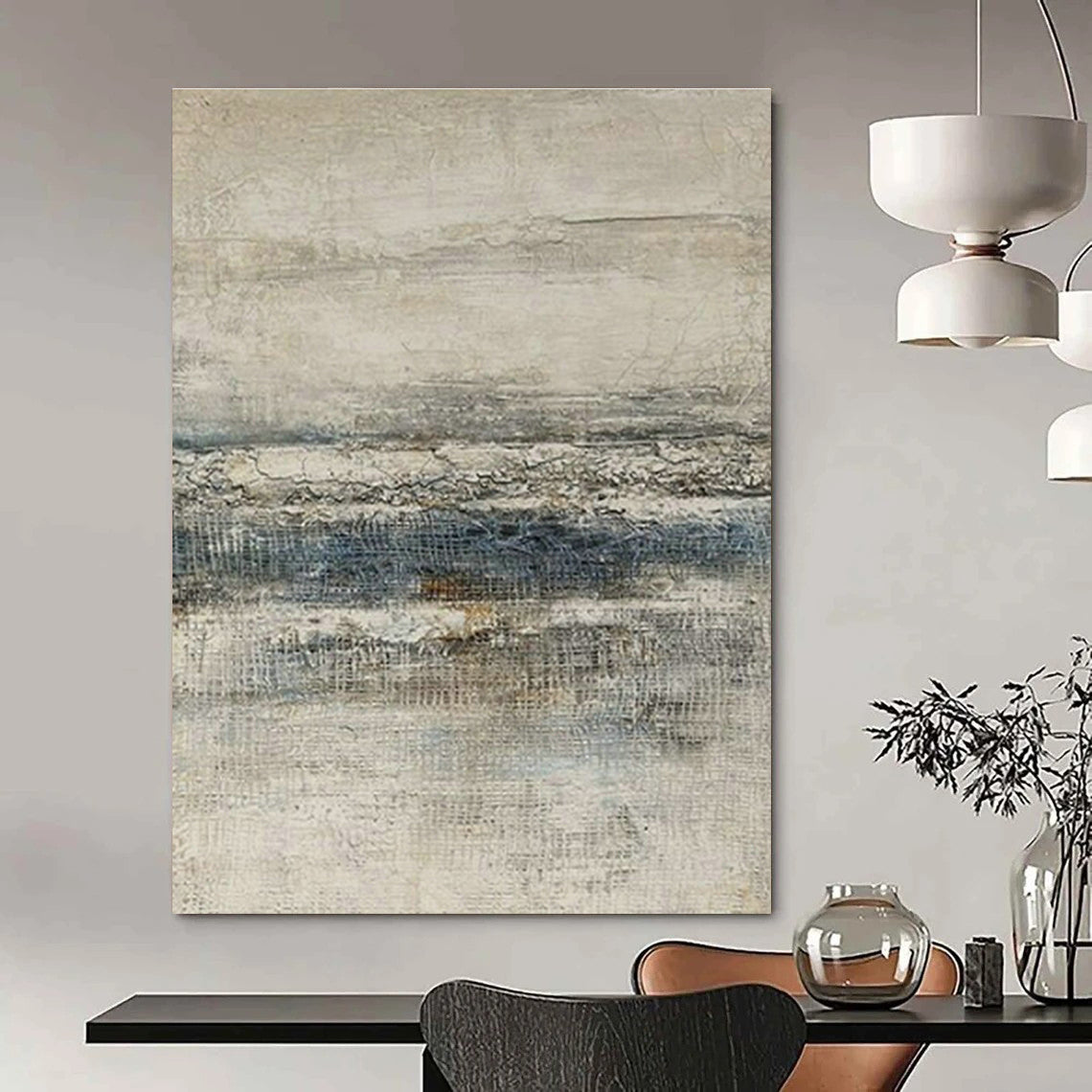 Large Customizable Handmade Abstract Wall Decor for Living Room Console Table Back Wall and Bedroom Dresser Mirror Wall DLZ1861