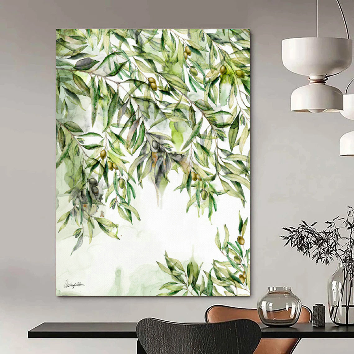 Giant - Sized Tailored Abstract Mural for Office & Bedroom DLZ1090