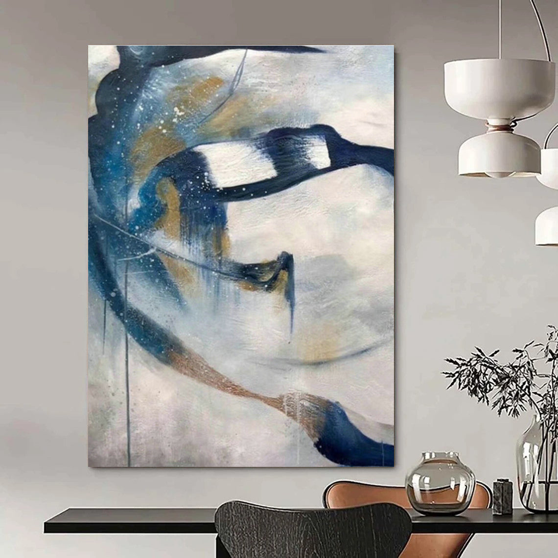 Mega - Giant, Interactive - Soundscape Custom Abstract Canvases for Bedroom Relaxation DLZ0490
